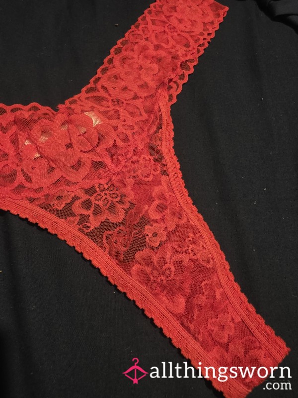 S**y Red Brazillian Thong