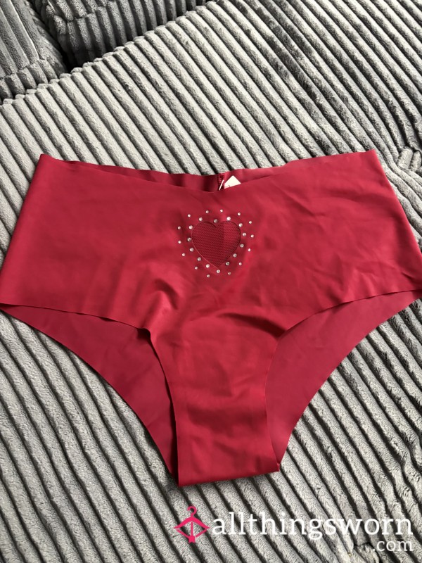 S**y Red Heart Panties