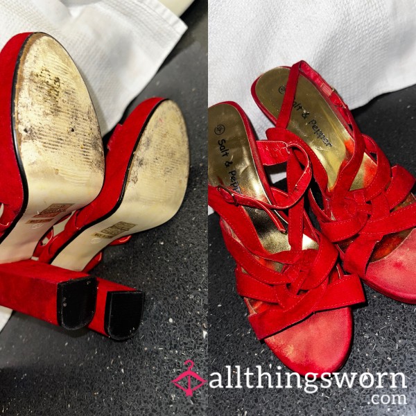 S**y Red Heels, Giving Valentine’s Day Vibes 🔥❤️‍🔥