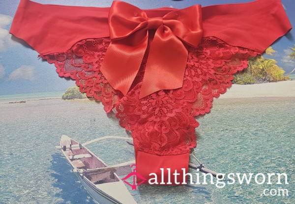 S**y Red Knickers