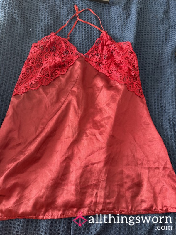S**y Red Lace Nightie