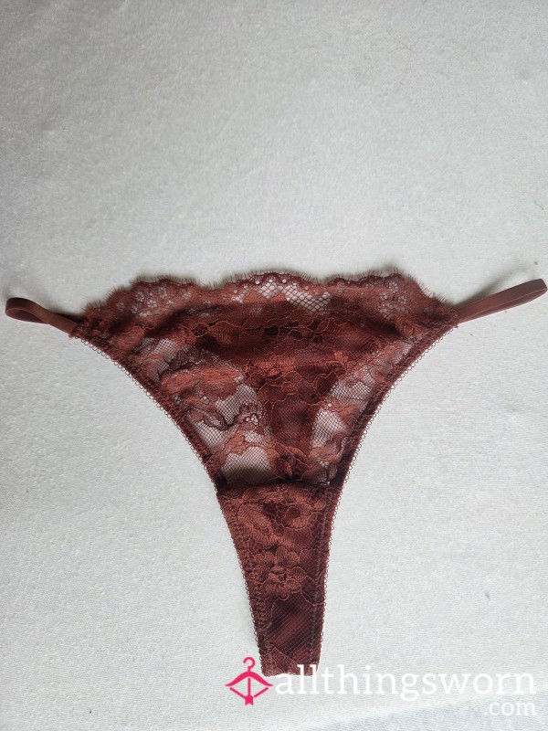 S**y Red Lace Thong 🫦