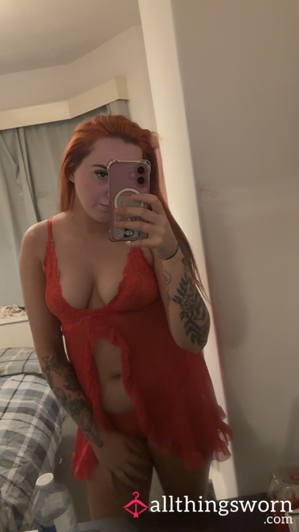 S**y Red Lingerie