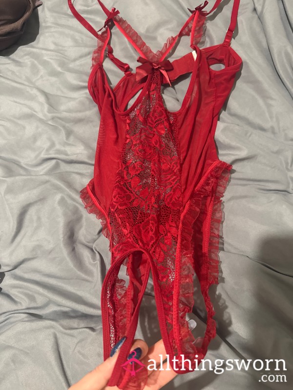 S**y Red Lingerie ✨