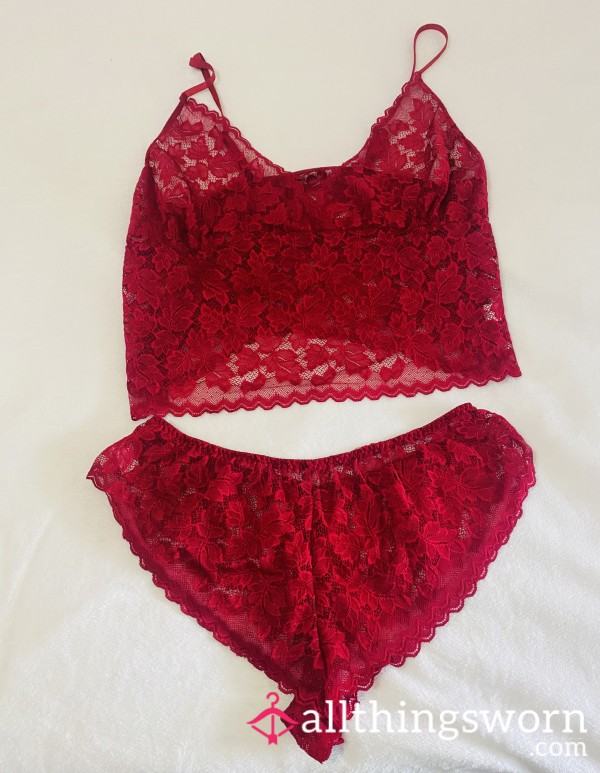 S**y Red Lingerie