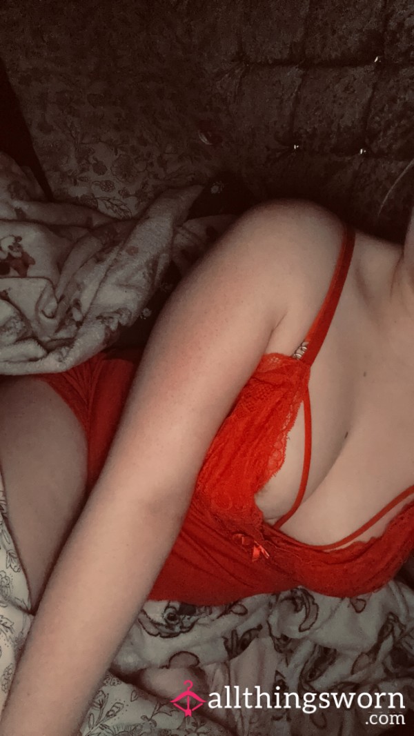 S**y Red Nightdress