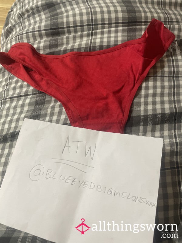 S**y Red Panties ❤️