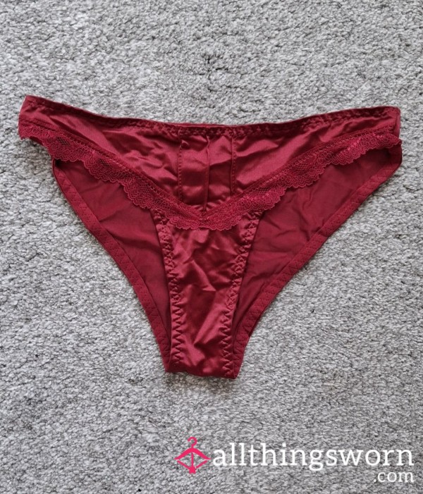 S**y Red Silky Panties
