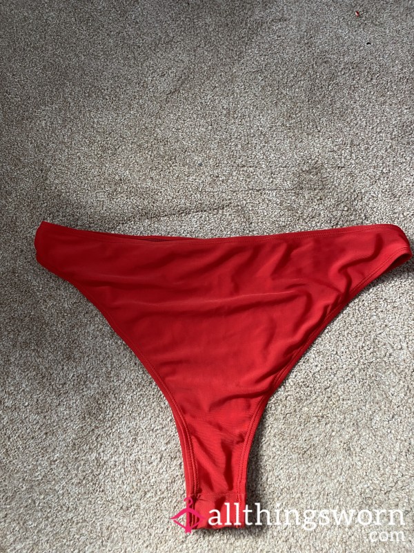 S**y Red Swimwear Bottoms