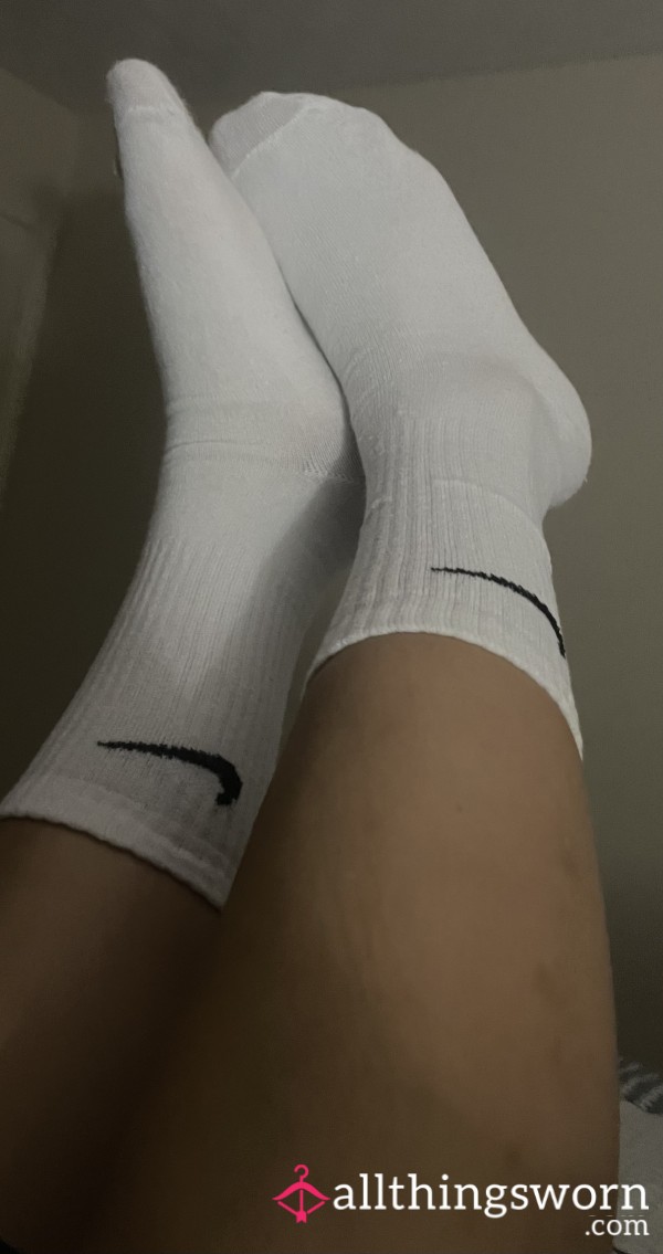 S**y Sasha’s Sweaty Nike Socks 🧦😉🌟