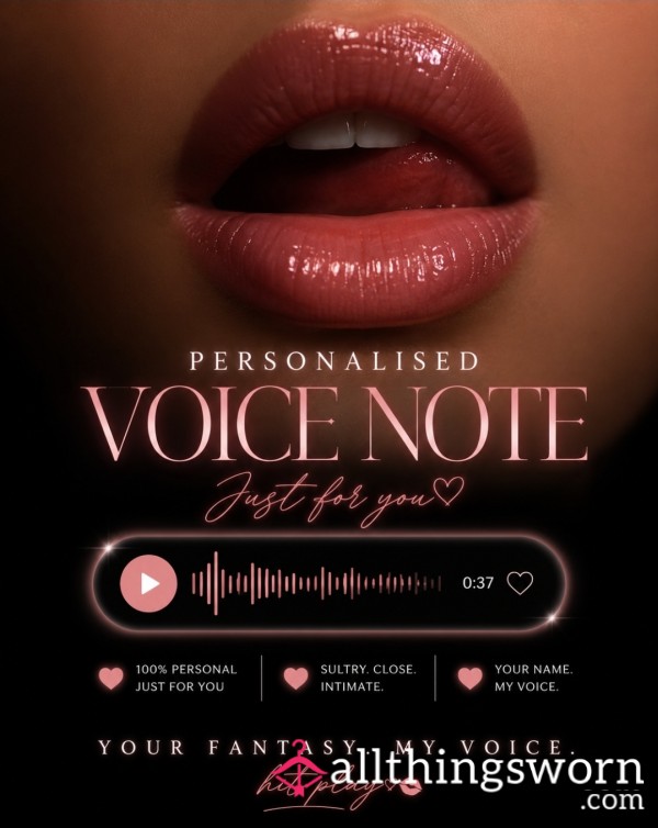 S**y Seductive Voice Notes