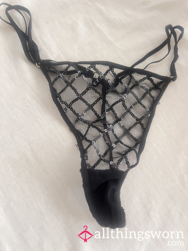 S**y See Through Thong - Worn To Your Specifications