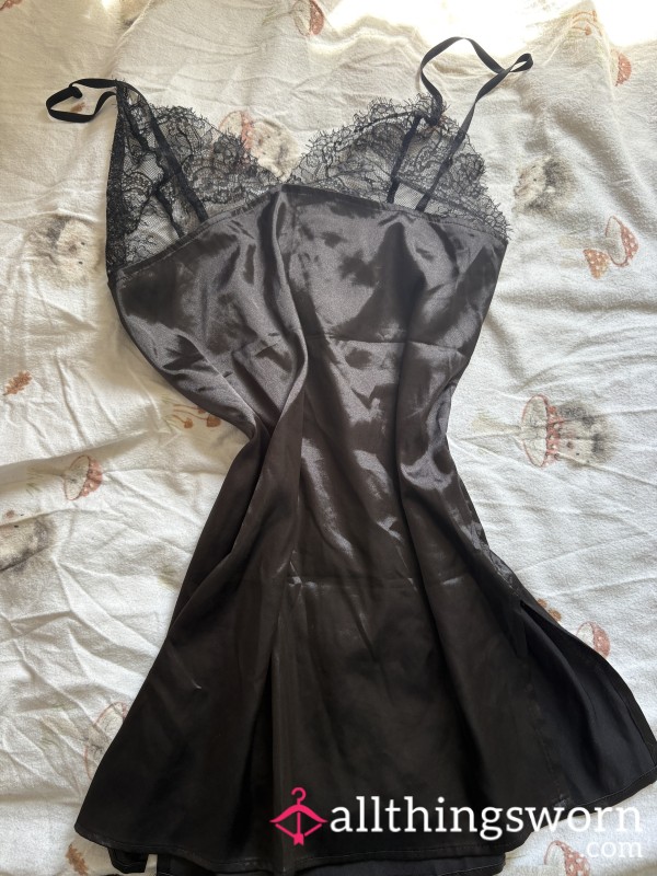 S**y, Silky Nightgown