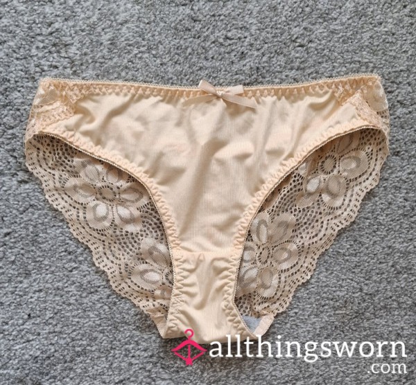 S**y Silky Peach Panties