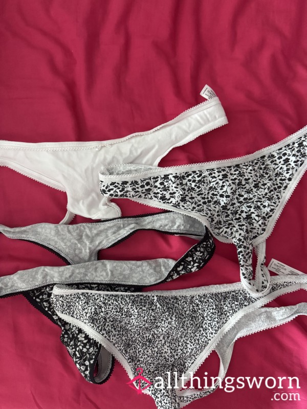 S**y Size 12 Thongs…   Worn Just For You!!