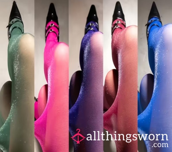 S**y Sparkle Colour Tights