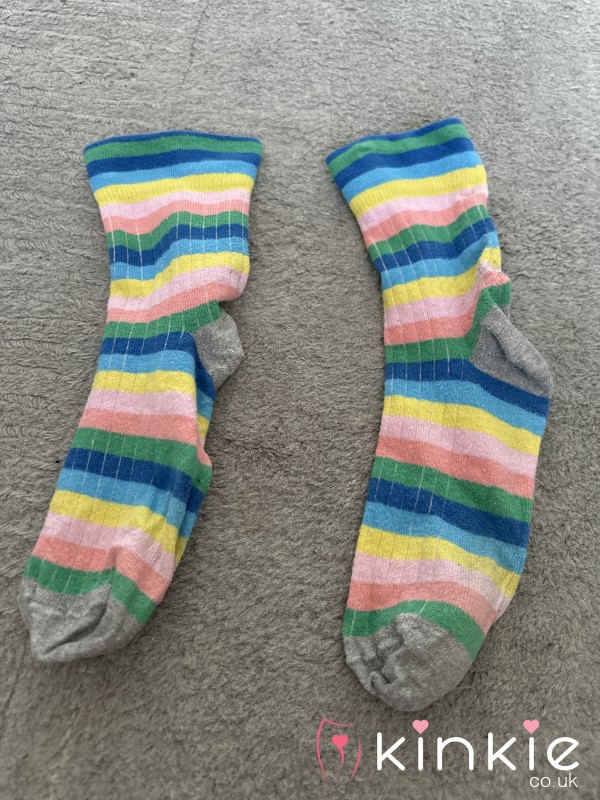 S**y Striped Well Worn Socks