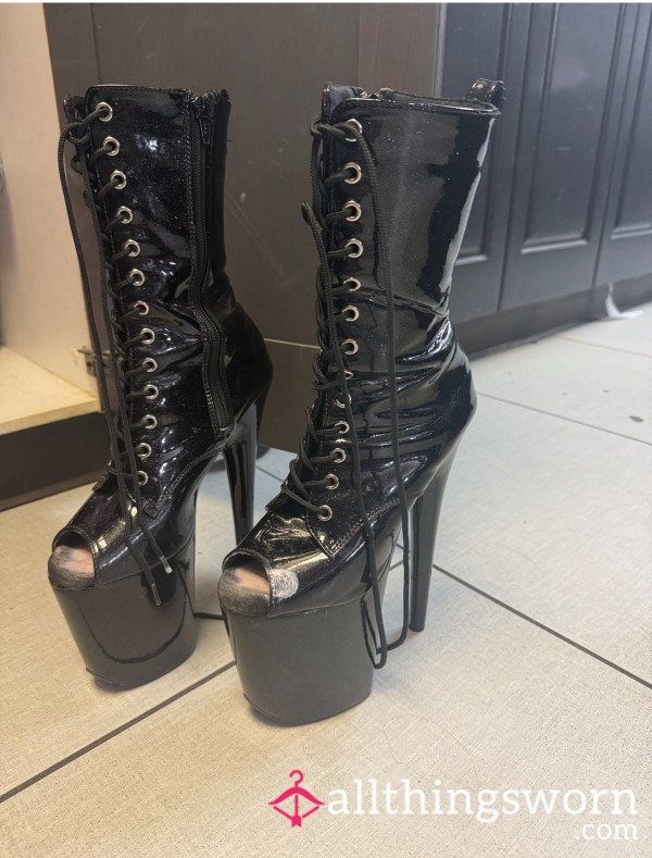 S**y Stripper Boots - Toes Free
