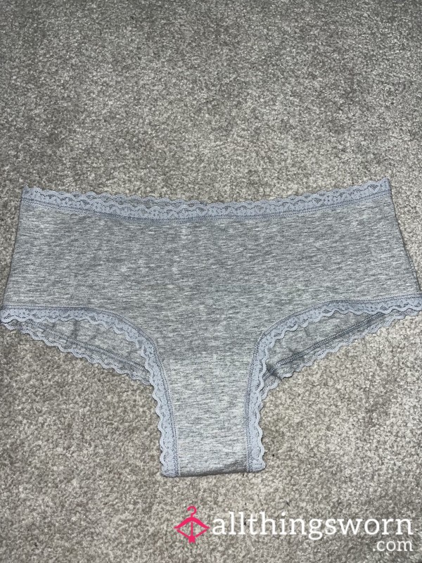 S**y Student’s VS Grey Cheeky Panties