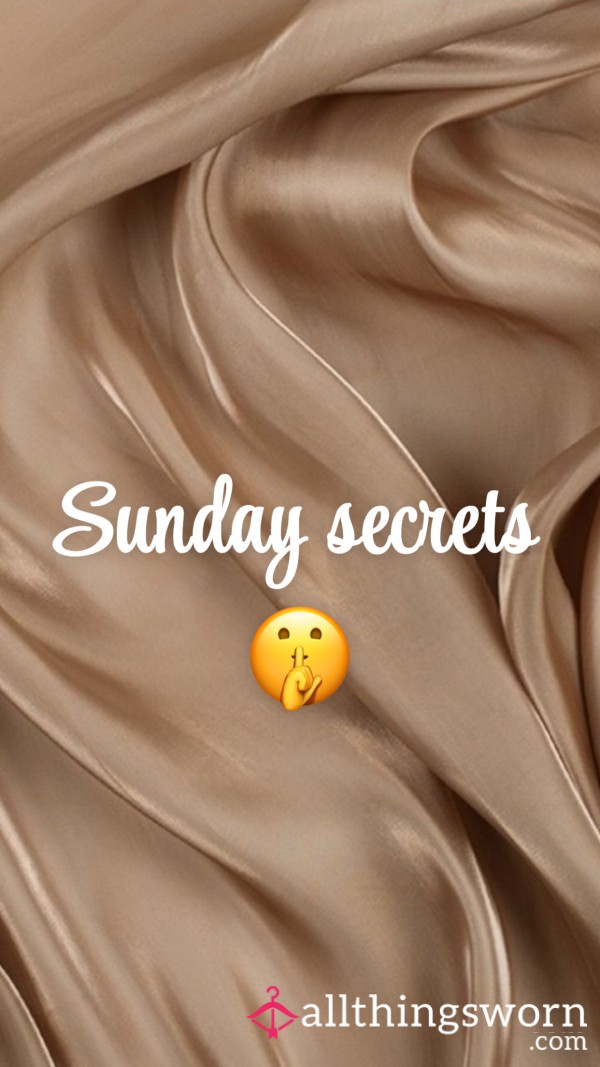 S**y Sunday Secrets