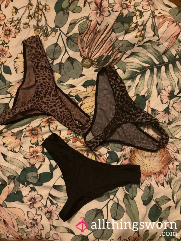 S**y Sweaty Thongs Well Worn