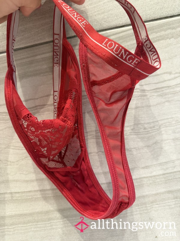 S**y Thongs With My Scent Worn Especially For You