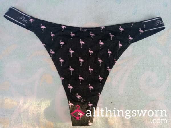 S**y Vs Pink Flamingo Thongs