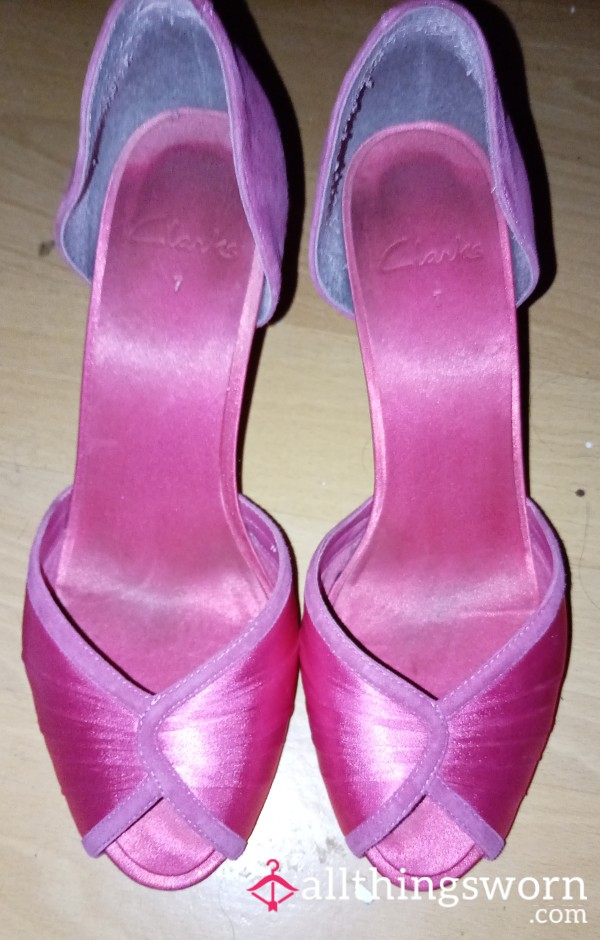 Well Worn Heels, Covered In All Sorts Of Fluids 😈