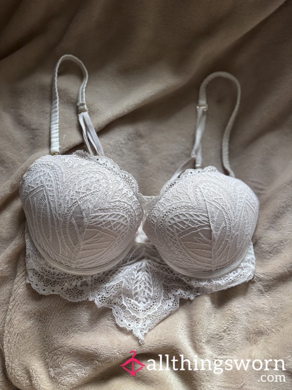 S**y White Bra