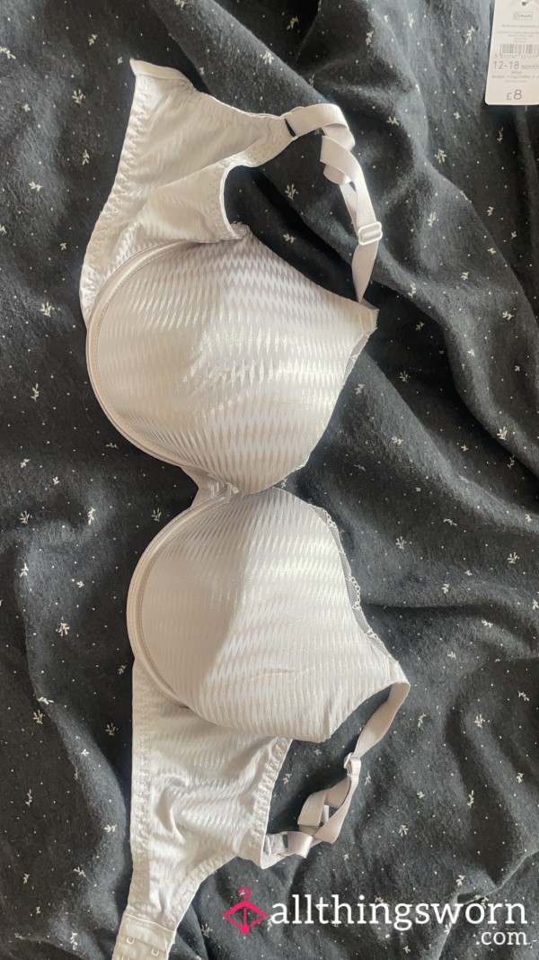 S**y White Bra