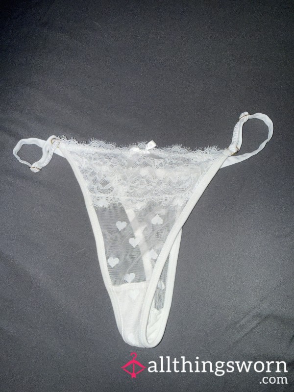 S**y White G String
