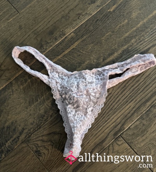 S**y Light Purple Lace Thong