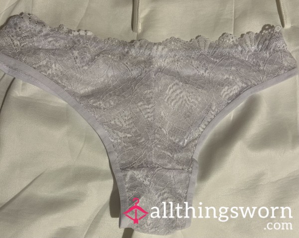 S**y White Lacy Panties