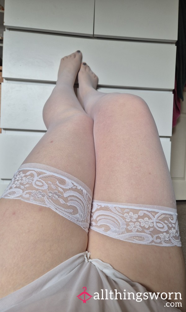 S**y White Lingerie Photo Dump😏