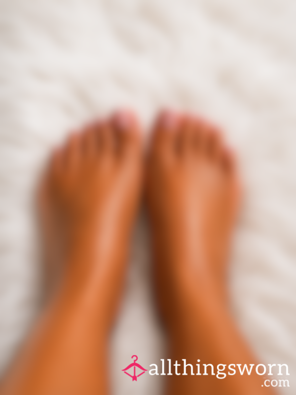 S**y Wide Beautiful Feet French Tip