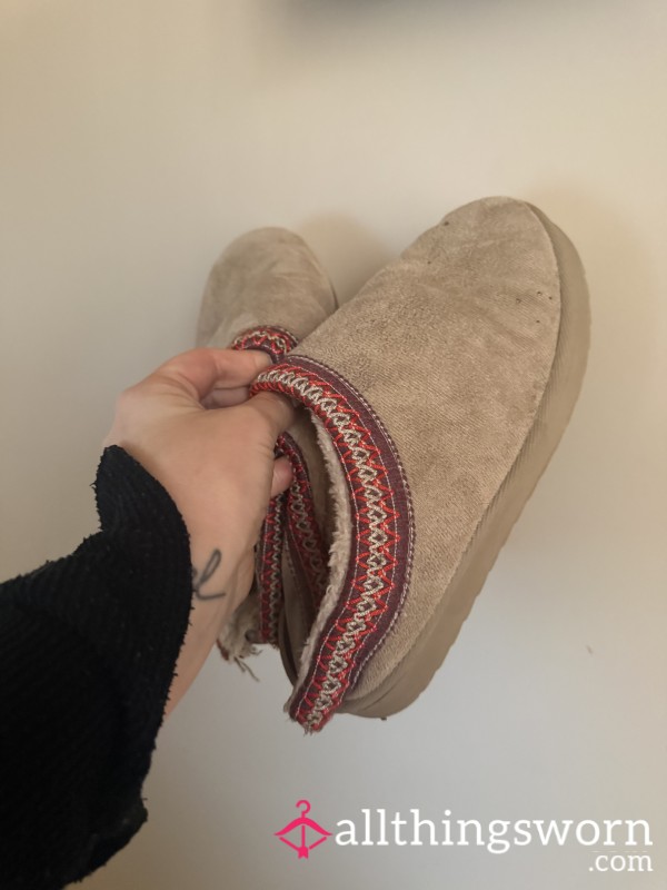 S**y Worn Out Slippers
