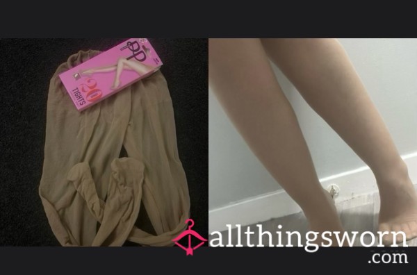 S**y Worn Pretty Poly Chiffon Tights