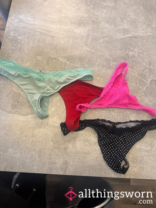 S**y Worn Thongs Variety