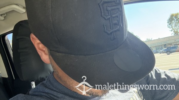 SF Giants Cap. Well Worn Sweaty