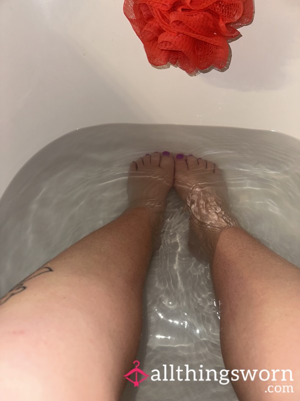 Shaving In The Bathtub