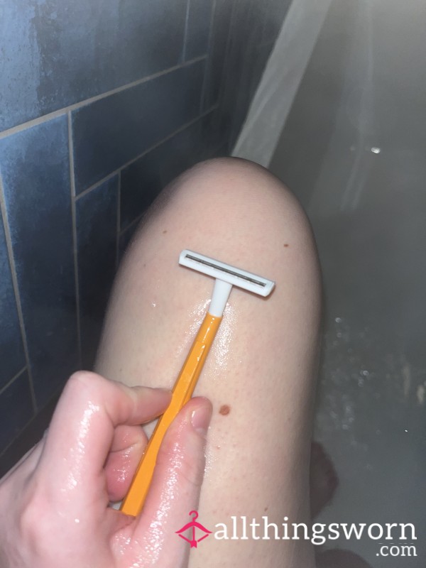 Shaving Leg In Shower 😉