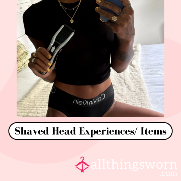 👼🏽 Shaving My Head: LIVE, IC And Purchases 👼🏽