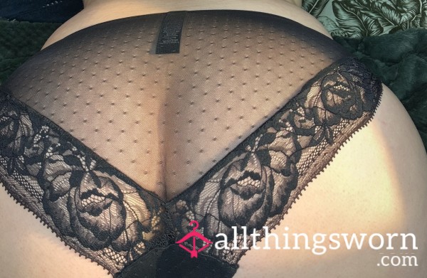 Sheer Black M&S Panties