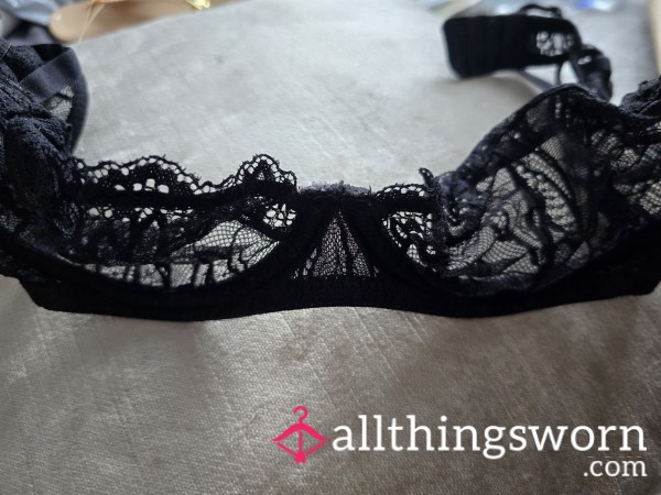 Sheer Black Pretty Bra >  Sale
