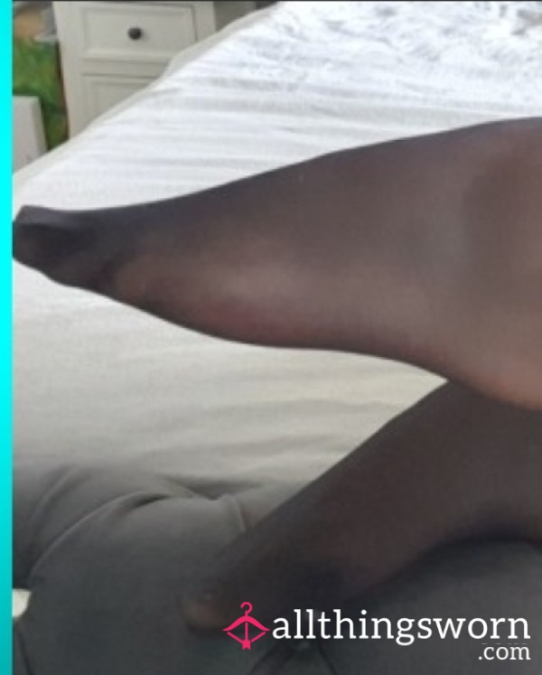 Sheer Black Tight Wear