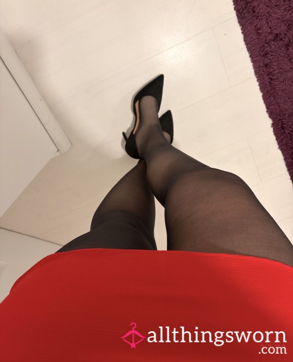 Sheer Black Tights