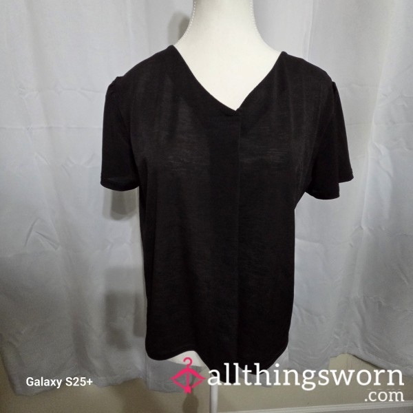 Sheer Black Tops