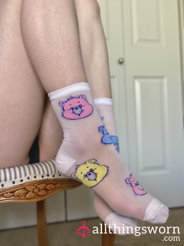Sheer Crew Socks - Available For Wears 🤍