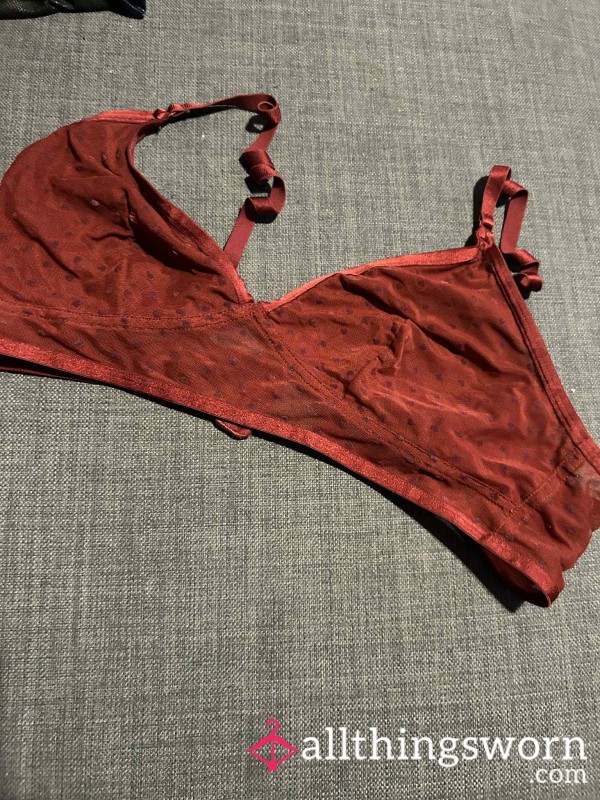 Sheer Dot Bralette