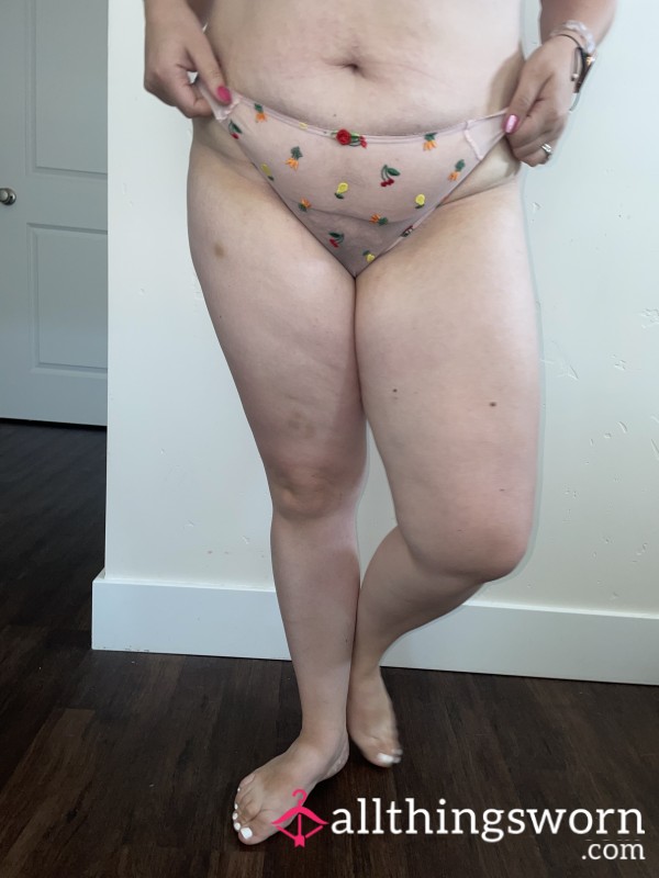 Sheer Flor*l Panties